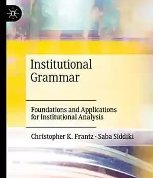 دانلود کتاب Institutional Grammar: Foundations and Applications for Analysis