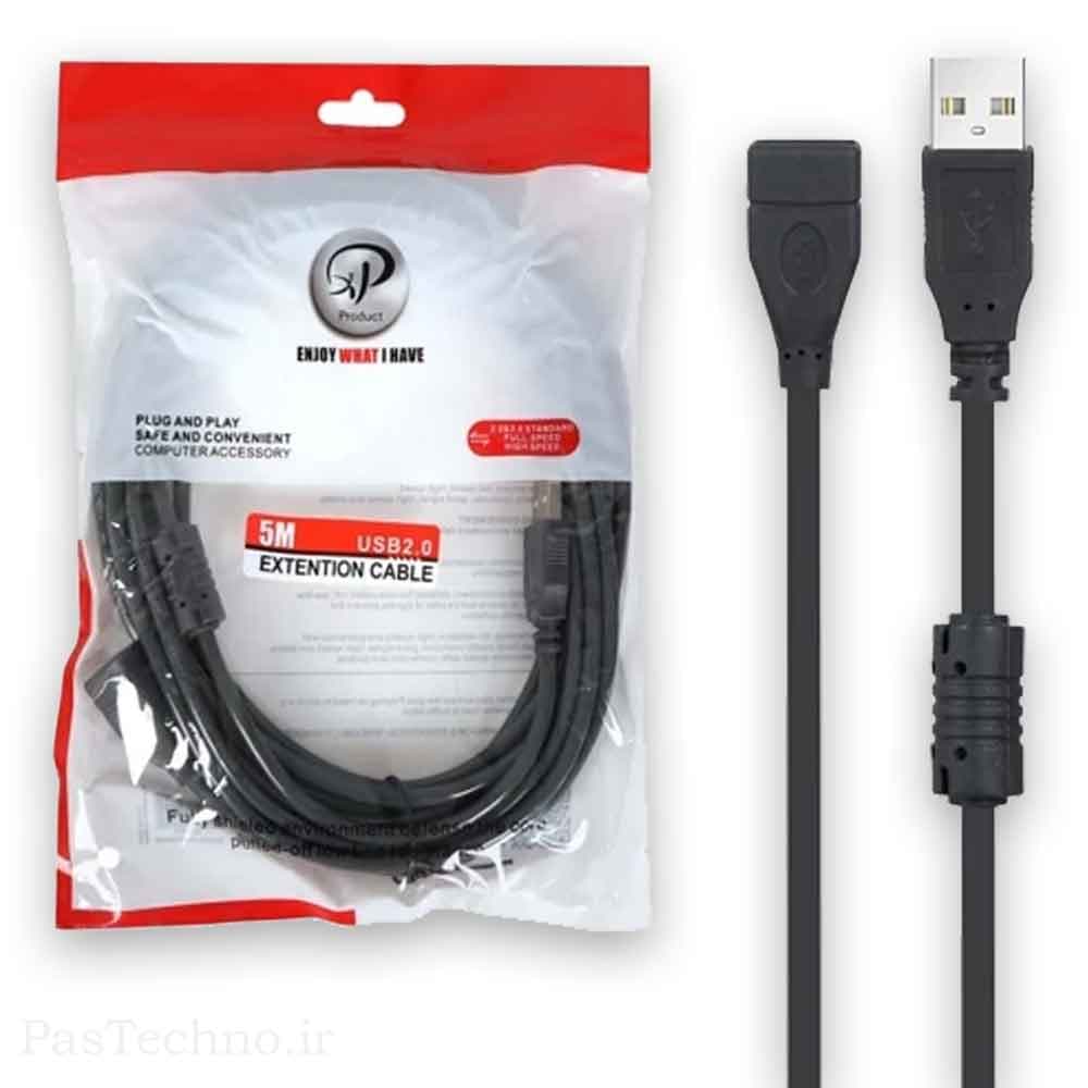کابل افزایشی USB 5 متری