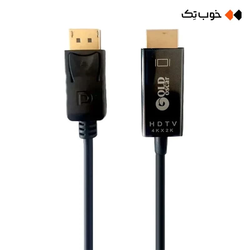 تبدیل Display Port To HDMI مدل GOLD OSCAR