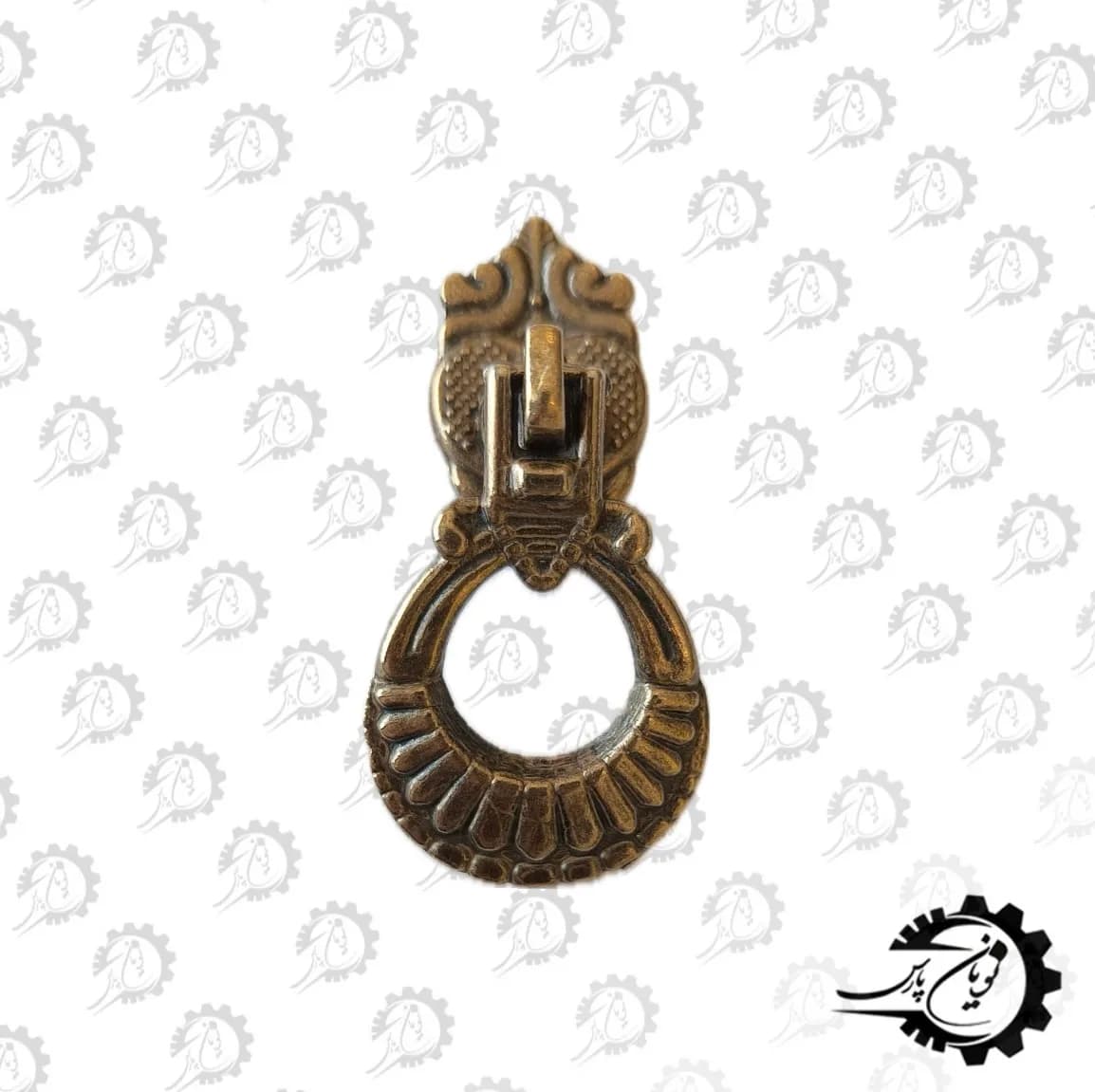 دستگیره تک پیچ خورشیدی برنزی