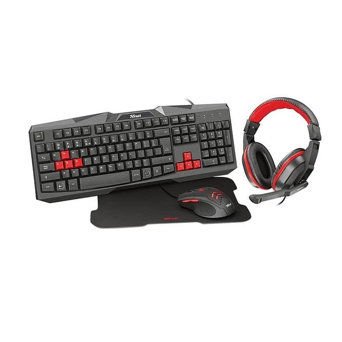 باندل گیمینگ تراست مدل Ziva 4 in 1