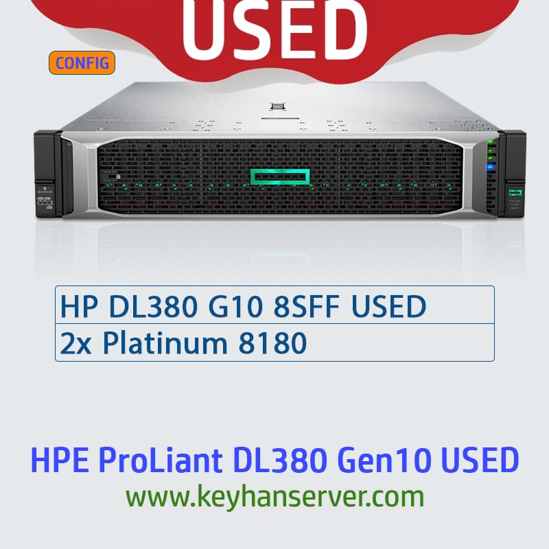 سرور اچ پی یوزد DL380 Gen10