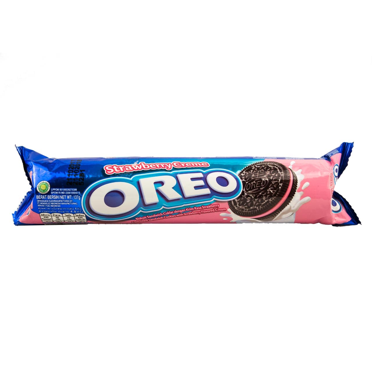 بیسکوییت کرم توت فرنگی 119 گرم اوریو – oreo
