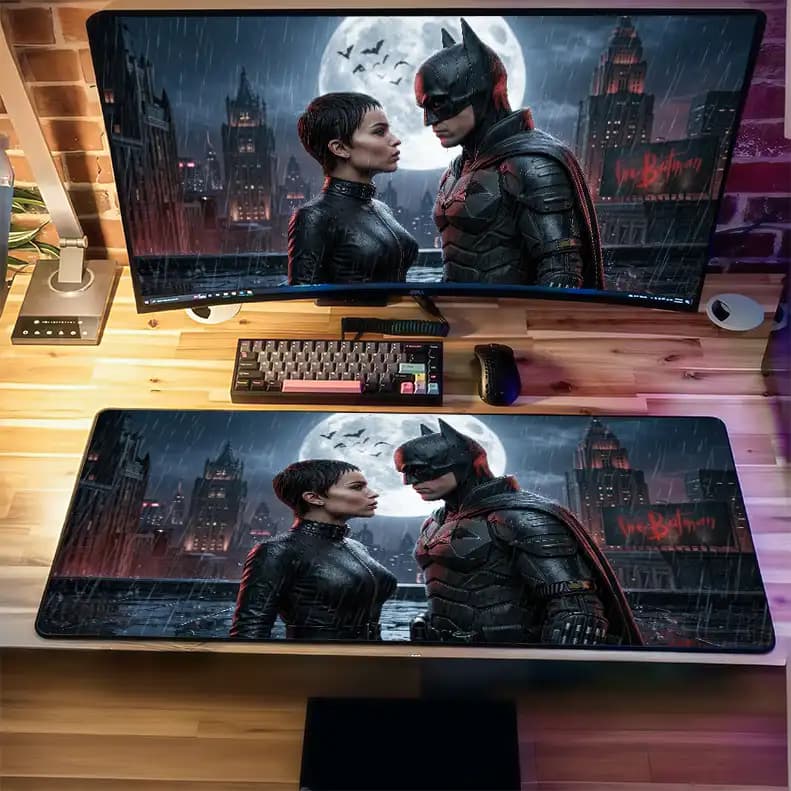 دسک پد بتمن و کت‌ووست شب گاتهام (Batman x Catwoman Night Ride)