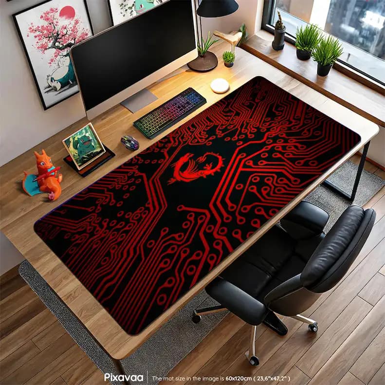دسک پد گیمینگ لوگو ام‌اس‌آی اژدها ۵K (MSI Dragon Shield Logo)