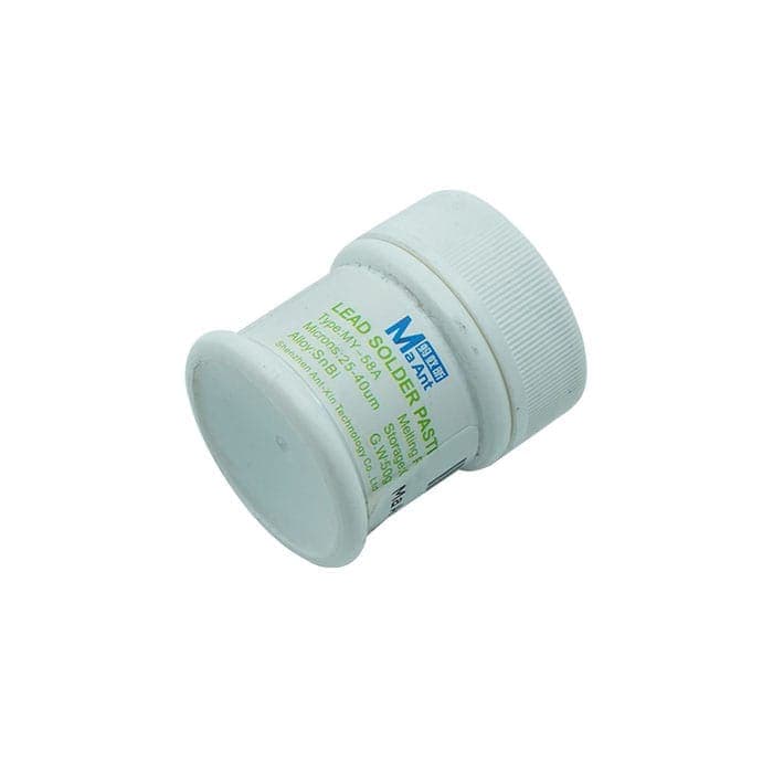 خمیر قلع مانت مدل MaAnt SOLDER PASTE MY-58A وزن 50 گرم — تصویر ۲