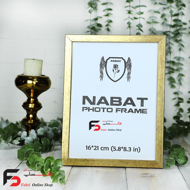 قاب عکس 21*16 کد209 طلایی