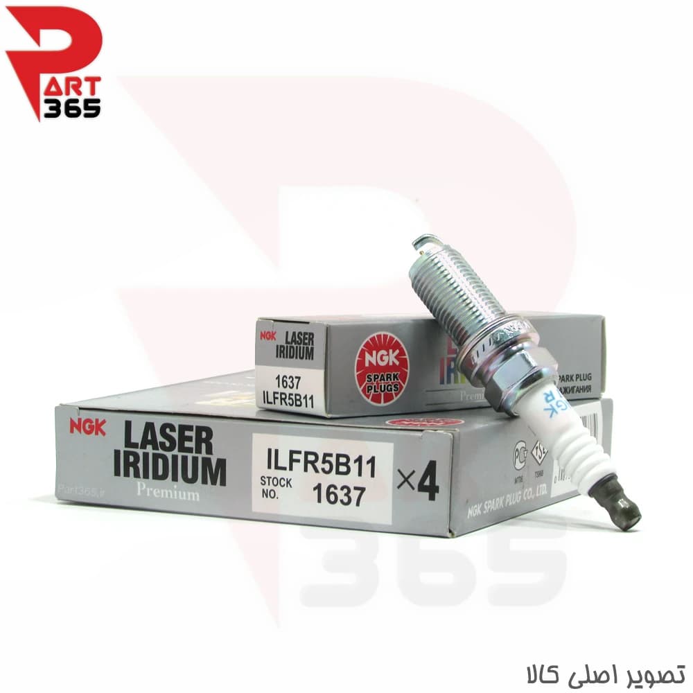 شمع موتور NGK ILFR5B11 کد 1637