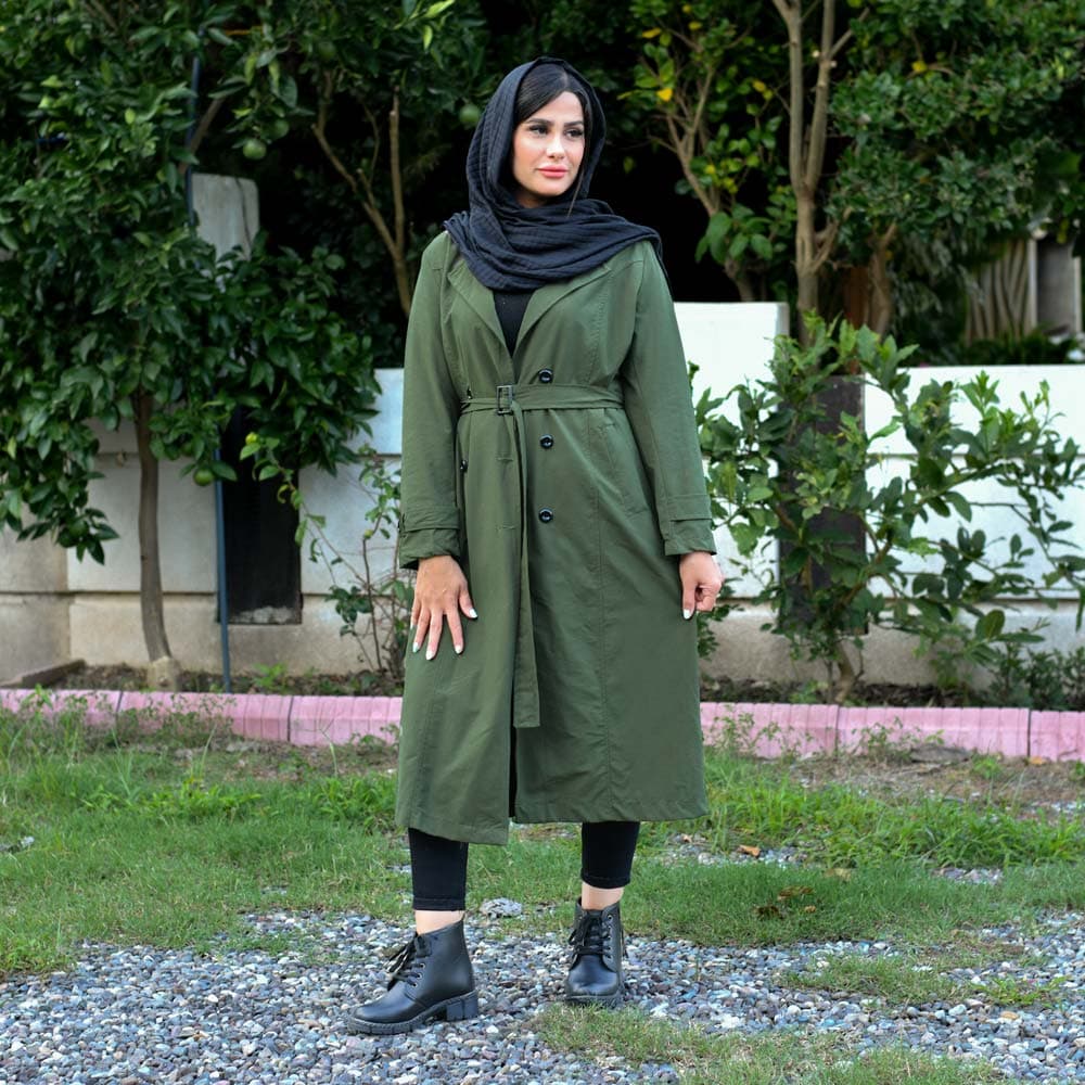 ترنچ کت بلند کد 17953