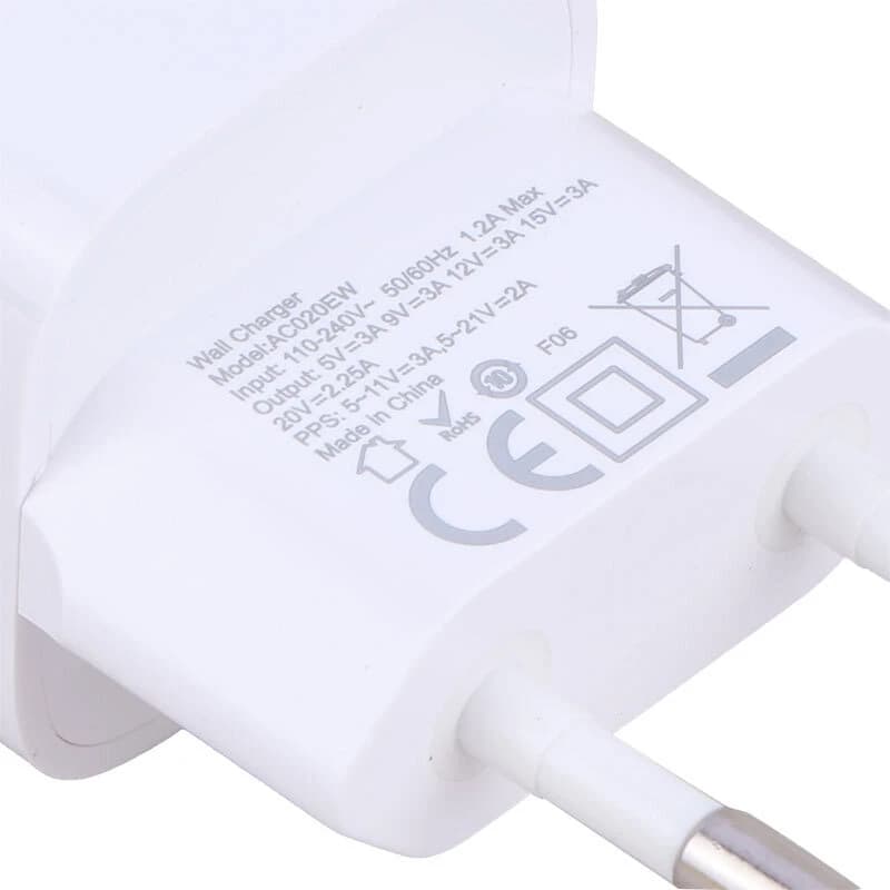 شارژر دیواری 45 وات بودی AC020E GaN PD 3A — تصویر ۴
