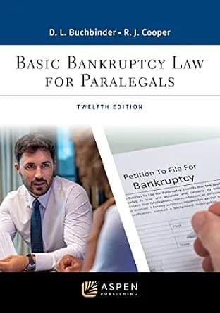 و دانلود نسخه کامل کتاب زبان اصلی Basic Bankruptcy Law for Paralegals (Aspen Paralegal Series) PDF | دانلود کتاب خارجی