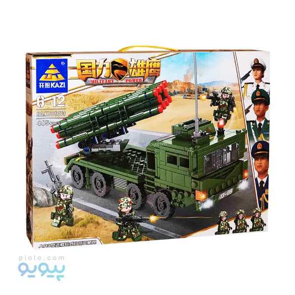 لگو ماشین جنگی آیتم KY84073 عمده و کارتنی