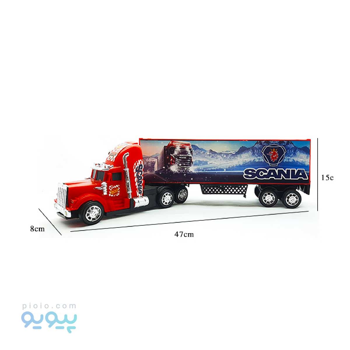 ماشین ترانزیت اسکانیا شاپرک مدل 7195 تک و عمده