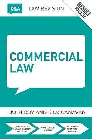 و دانلود نسخه کامل کتاب زبان اصلی Q&A Commercial Law (Questions and Answers) PDF | دانلود کتاب خارجی