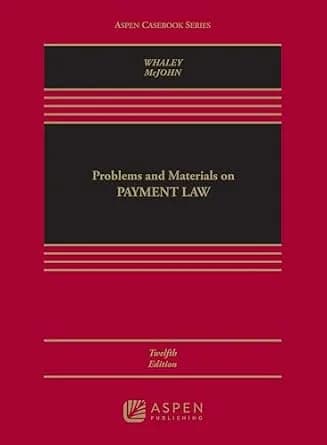 و دانلود نسخه کامل کتاب زبان اصلی Problems and Materials on Commercial Law (Aspen Casebook Series) PDF | دانلود کتاب خارجی