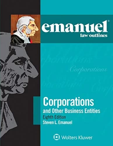 و دانلود نسخه کامل کتاب زبان اصلی Emanuel Law Outlines for Corporations (Emanuel Law Outlines Series) 8th Edition PDF | دانلود کتاب خارجی