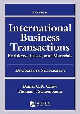 و دانلود نسخه کامل کتاب زبان اصلی International Business Transactions: Problems, Cases, and Materials, Fifth Edition, Documents Supplement (Supplements) PDF | دانلود کتاب خارجی