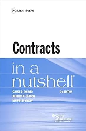 و دانلود نسخه کامل کتاب زبان اصلی Contracts in a Nutshell (Nutshells) PDF | دانلود کتاب خارجی