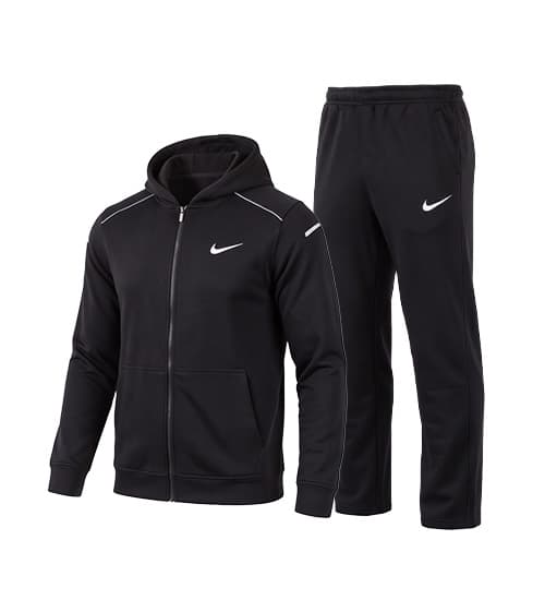 ست سویشرت و شلوار مردانه نرمال طرح دار اسپان مشکی Nike کد 51241