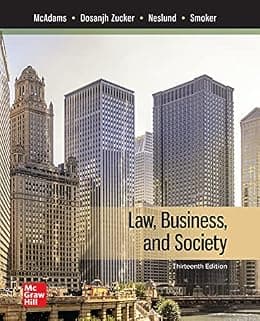 و دانلود نسخه کامل کتاب زبان اصلی Law, Business, and Society PDF | دانلود کتاب خارجی