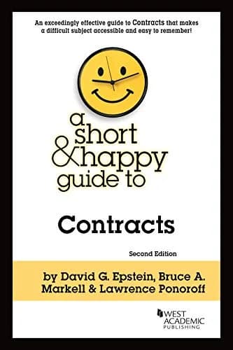 و دانلود نسخه کامل کتاب زبان اصلی A Short and Happy Guide to Contracts (Short & Happy Guides) 2nd Edition PDF | دانلود کتاب خارجی