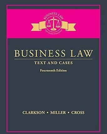 و دانلود نسخه کامل کتاب زبان اصلی Business Law: Text and Cases PDF | دانلود کتاب خارجی