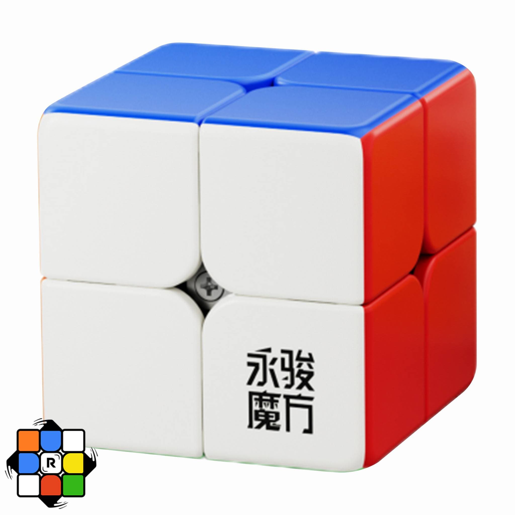 روبیک 2×2 وای جی یوپو کلیکی مگنت ورژن 2 استیکرلس