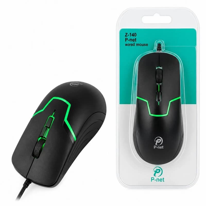 ماوس با سیم پی نت مدل Z-140 — تصویر ۳