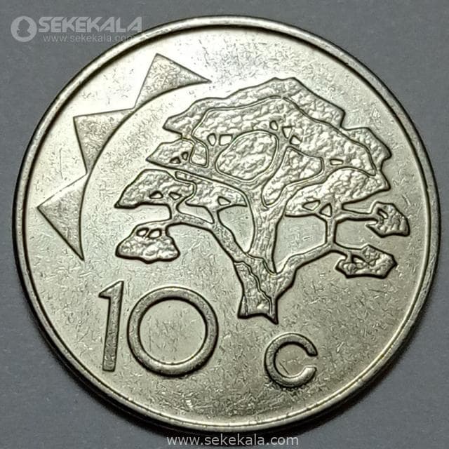سکه خارجی ۱۰ سنت کمیاب نامیبیا ۲۰۰۹