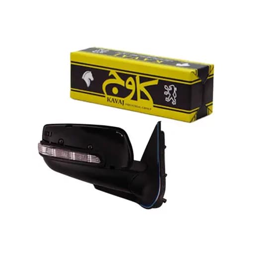 آینه پژو 405 GLX کاوج طرح سال برقی راهنمادار (راست)