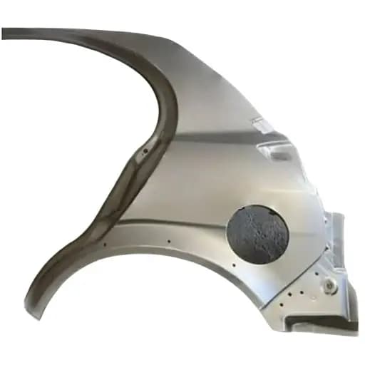 گلگیر عقب کوییک شرکتی سایپا یدک خام (چپ)