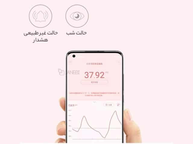 دماسنج کودک دیجیتال هوشمند شیائومی Xiaomi Miaomiaoce Smart Digital Baby Thermometer Pro MMC-T201-2 — تصویر ۶