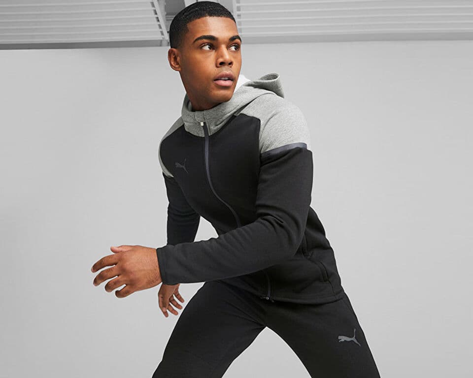 Puma Teamcup Casuals Hooded Jkt Jacket — تصویر ۳