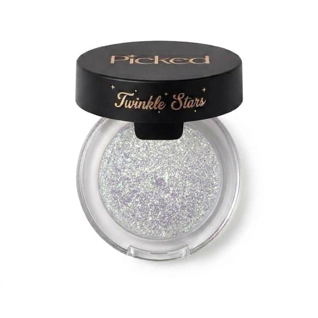 گلیتر سایه چشم درخشان کلارنس Klarense Glitter Twinkle Stars با جلوه مرواریدی و هولوگرافیک شماره 01