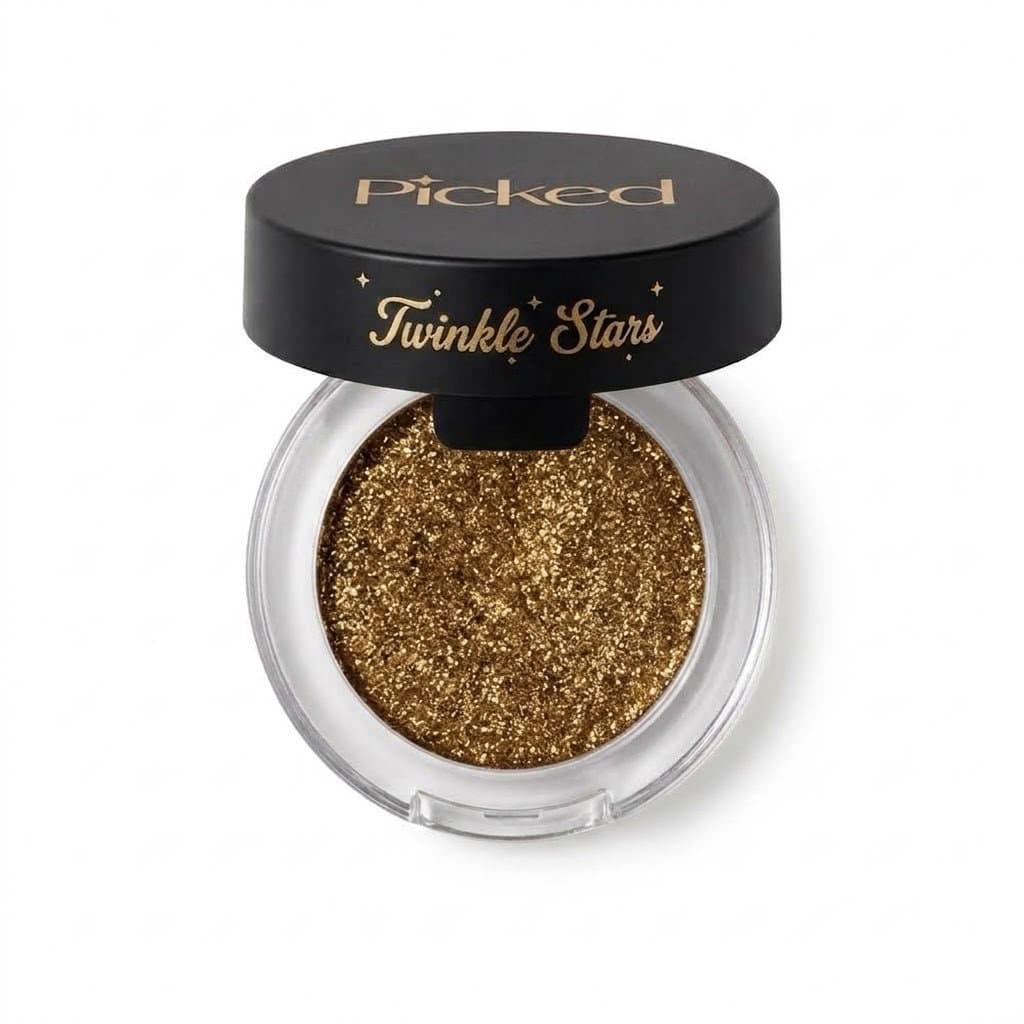 گلیتر سایه چشم درخشان کلارنس Klarense Glitter Twinkle Stars با جلوه مرواریدی و هولوگرافیک شماره 07