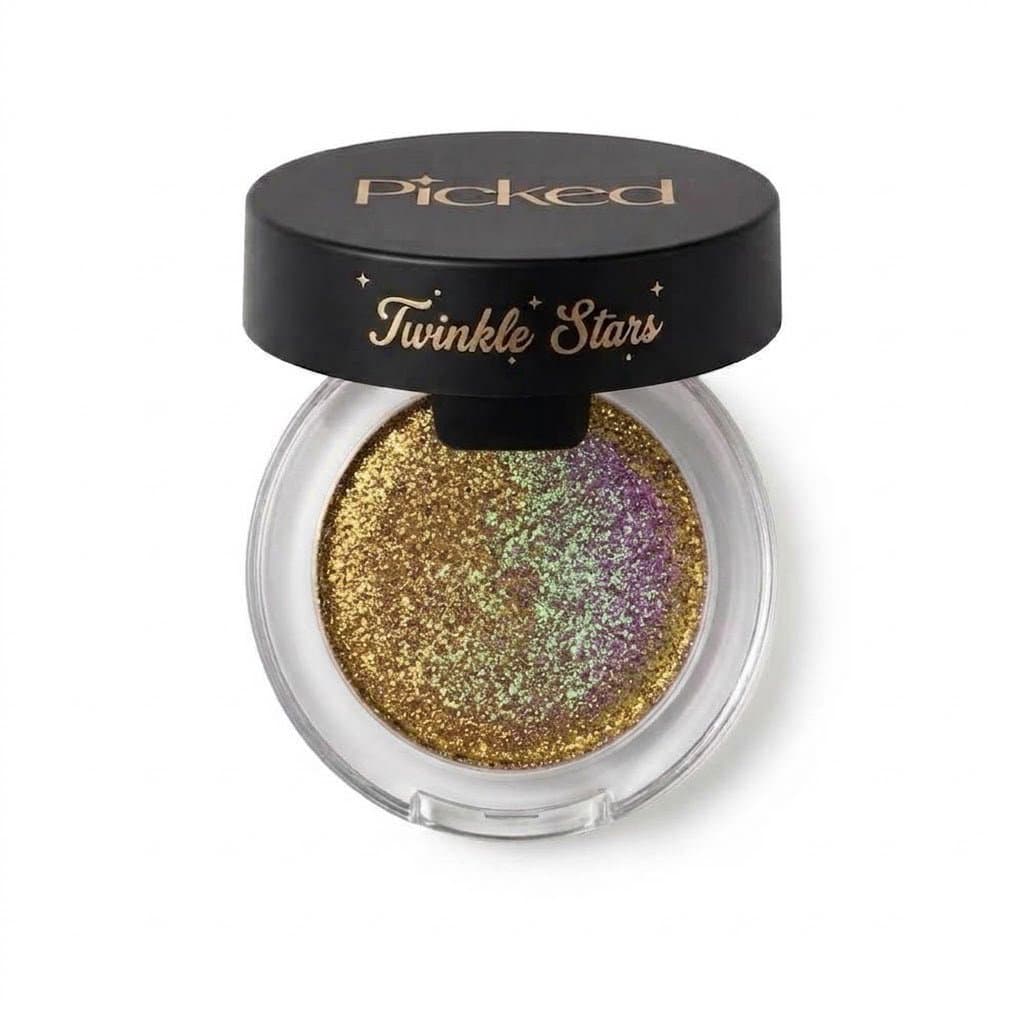 گلیتر سایه چشم درخشان کلارنس Klarense Glitter Twinkle Stars با جلوه مرواریدی و هولوگرافیک شماره 15
