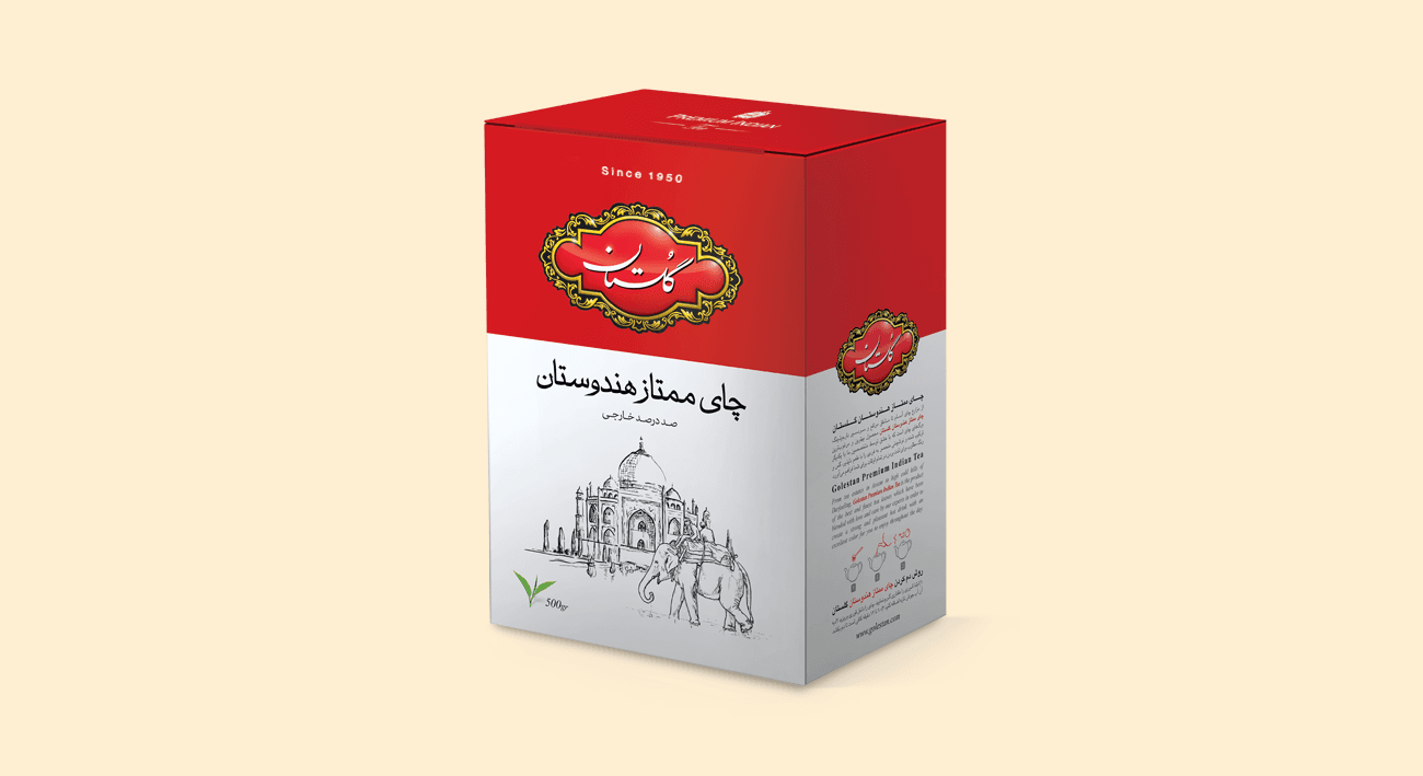 چايي گلستان قرمز 500