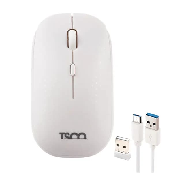 ماوس بی سیم تسکو مدل TM700 سفید