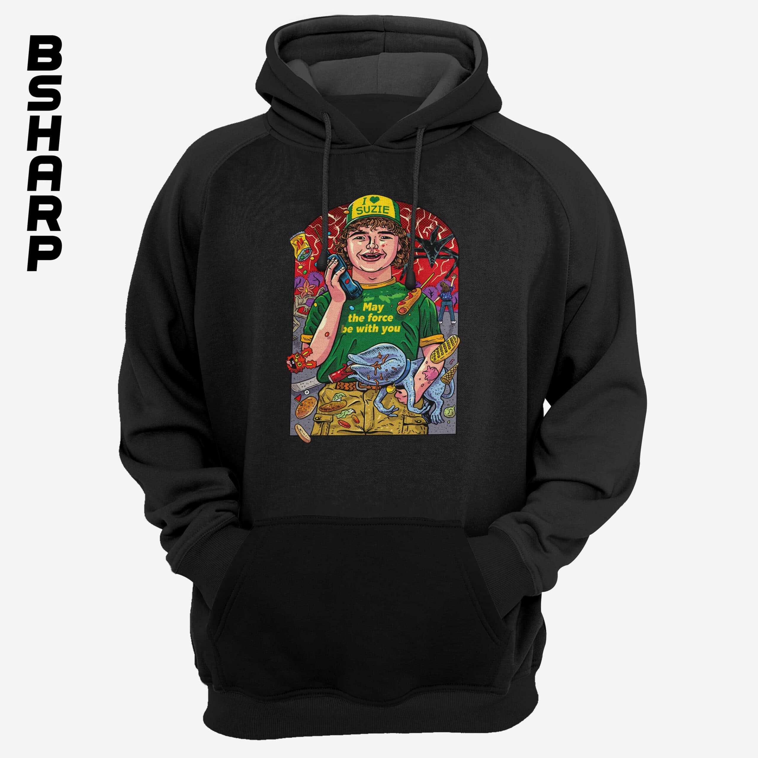 هودی Stranger Things طرح شماره 6