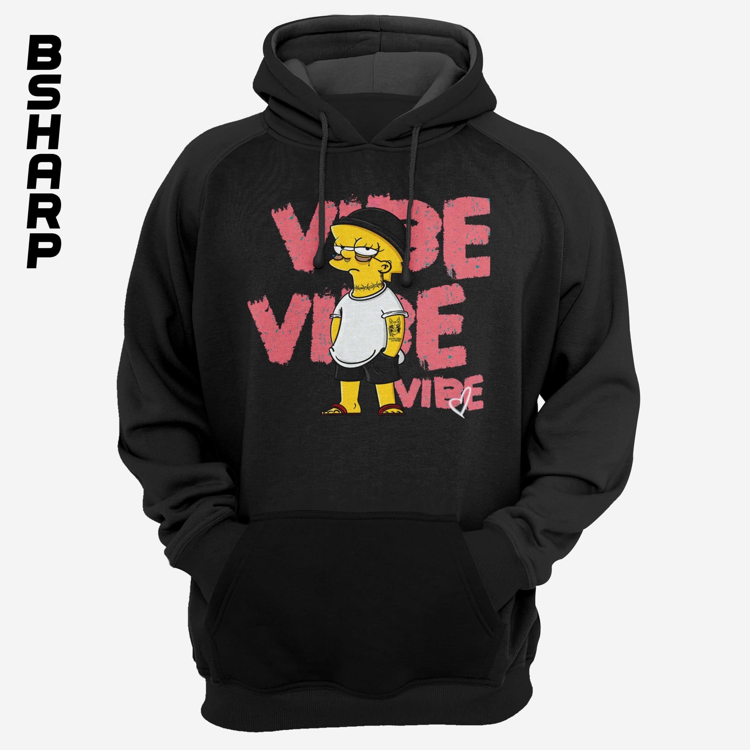 هودی Simpsons طرح Vibe