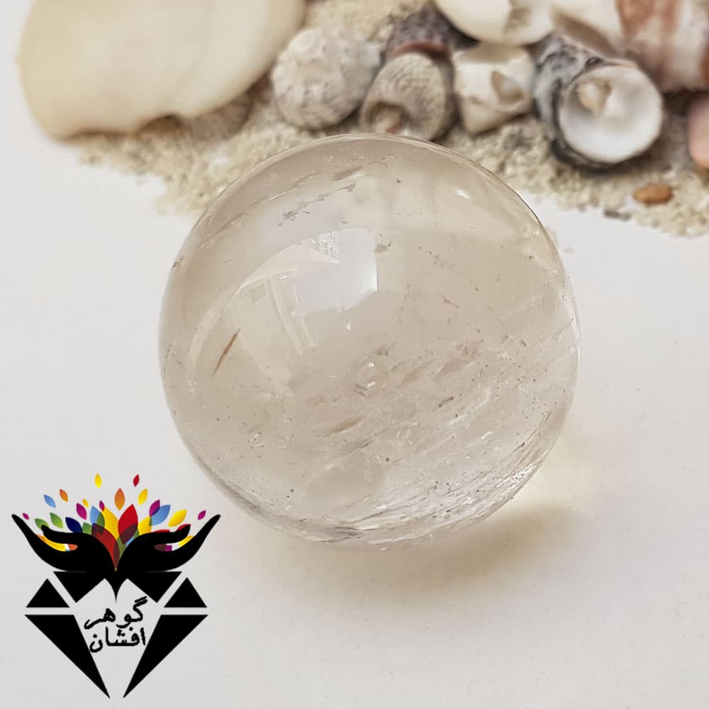 گوی کریستال کوارتز اصل H3017