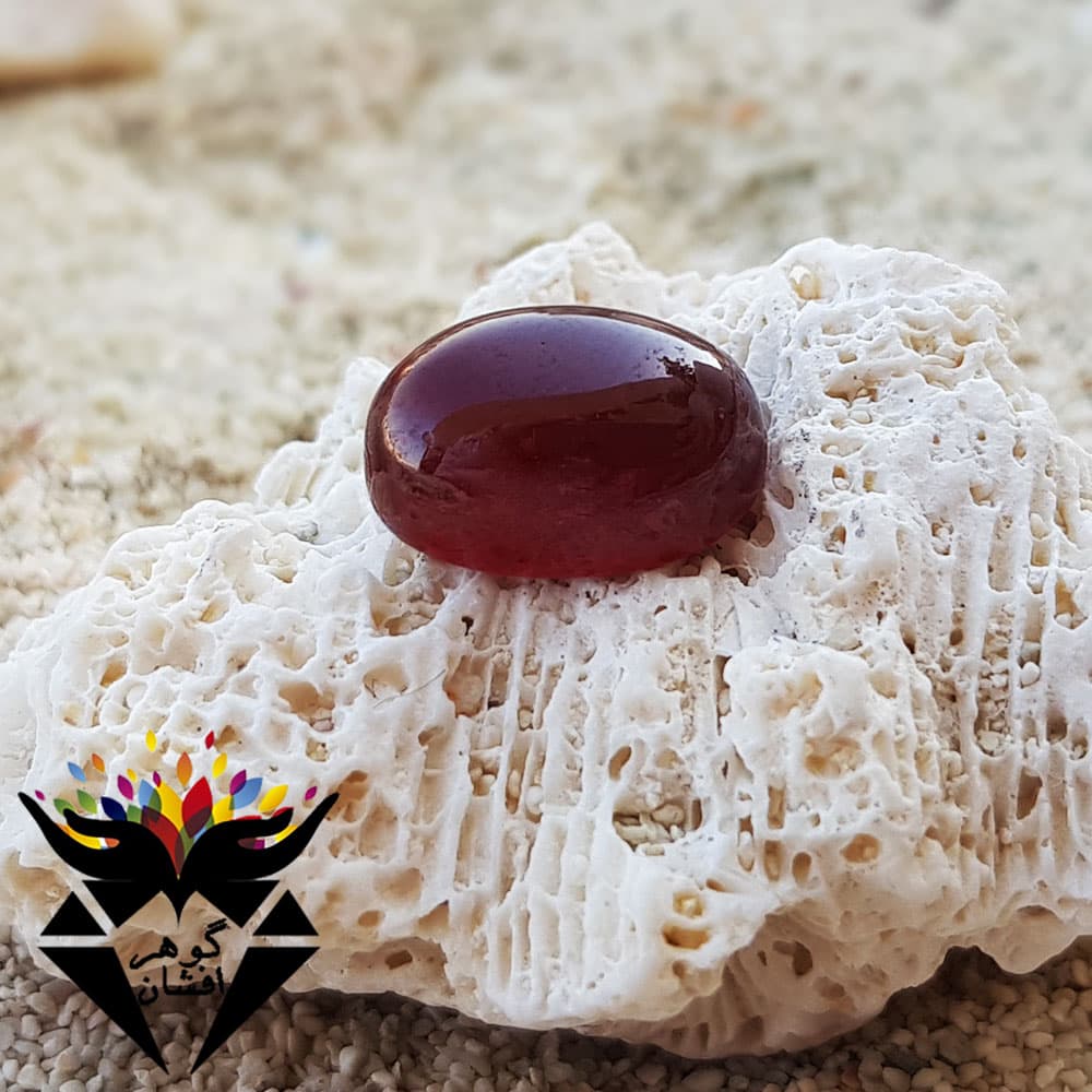 نگین یاقوت گارنت خوشرنگ اصل N3182