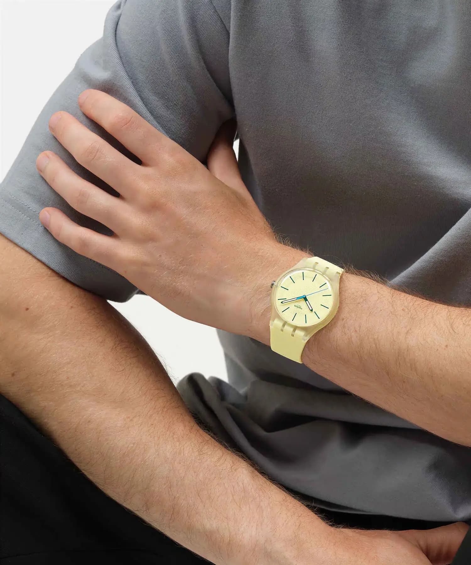 ساعت مچی مردانه و زنانه اصل سواچ (swatch) مدل SO29J102 — تصویر ۴