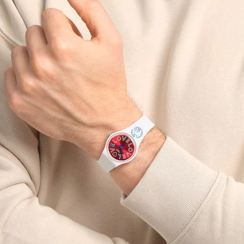 ساعت مچی مردانه و زنانه اصل سواچ (swatch) مدل SO28W109 — تصویر ۹