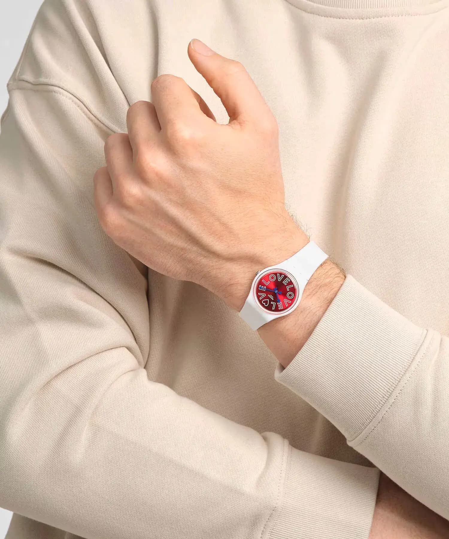 ساعت مچی مردانه و زنانه اصل سواچ (swatch) مدل SO28W109 — تصویر ۴