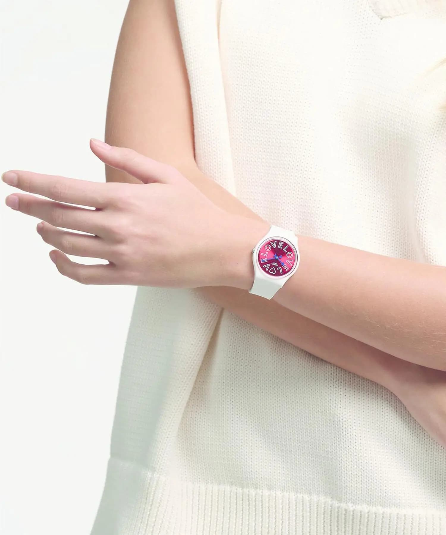 ساعت مچی مردانه و زنانه اصل سواچ (swatch) مدل SO28W109 — تصویر ۳