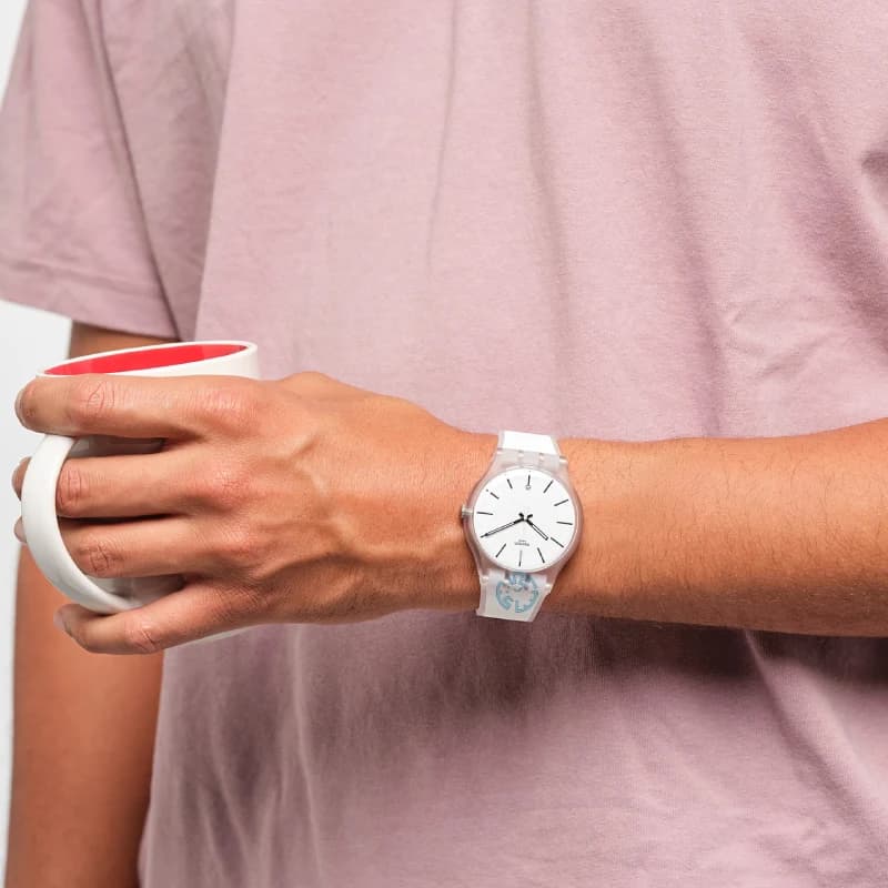 ساعت مچی مردانه و زنانه اصل سواچ (swatch) مدل SO29K401 — تصویر ۹