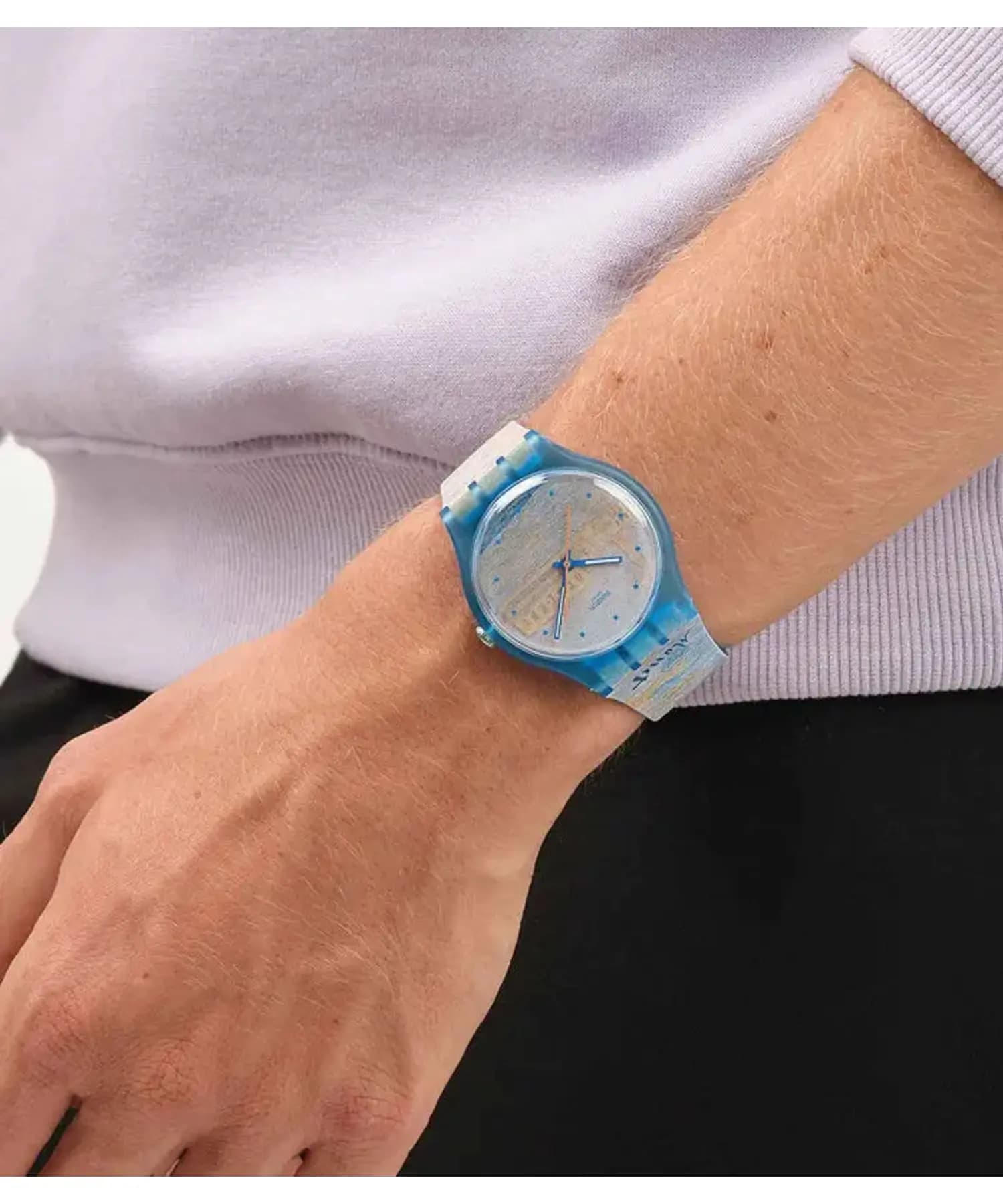 ساعت مچی مردانه و زنانه اصل سواچ (swatch) مدل SO29Z150 — تصویر ۳