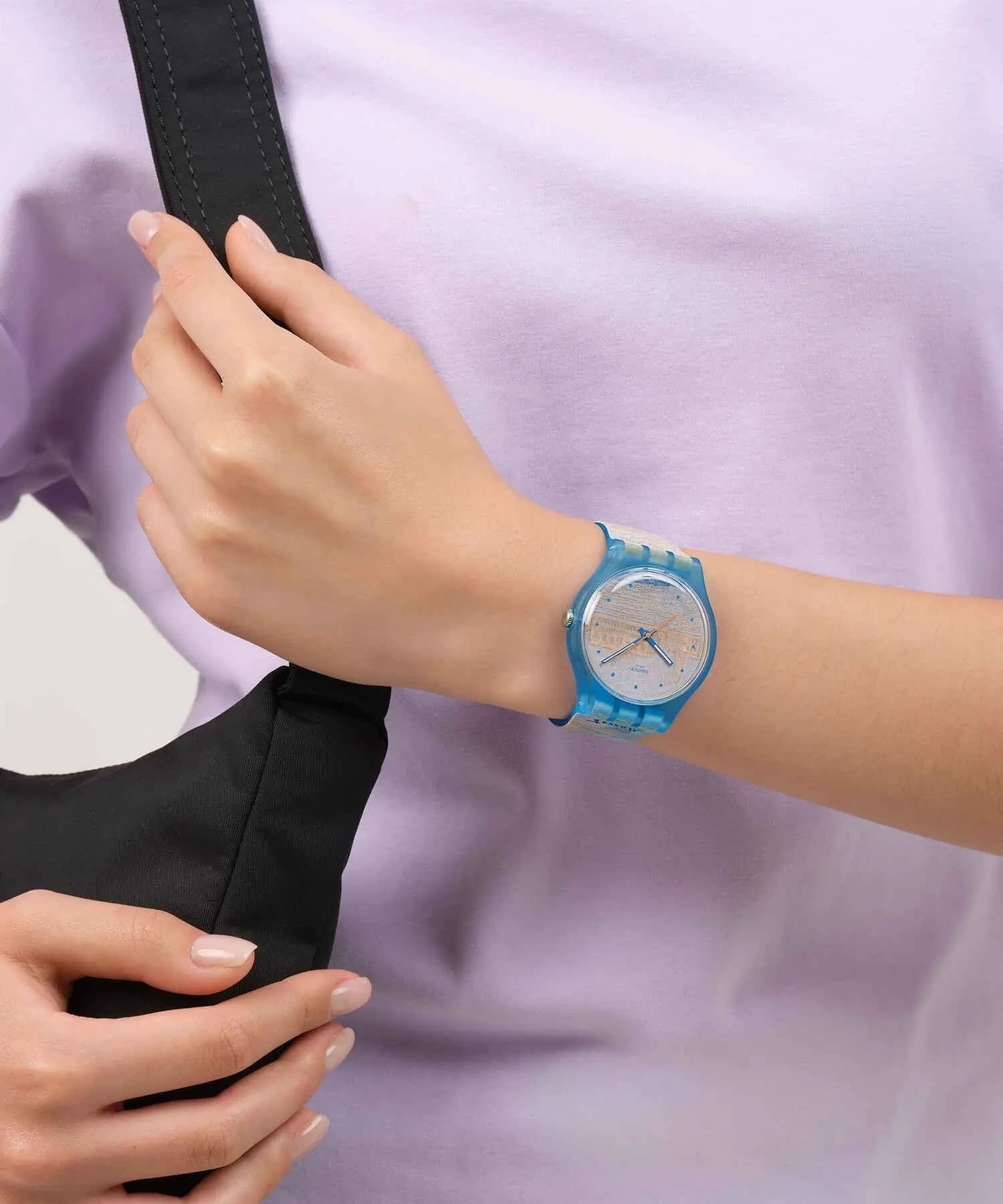 ساعت مچی مردانه و زنانه اصل سواچ (swatch) مدل SO29Z150 — تصویر ۴