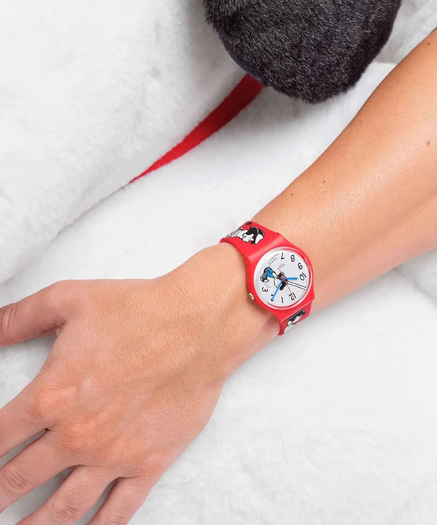ساعت مچی مردانه و زنانه اصل سواچ (swatch) مدل SO28Z106 — تصویر ۳